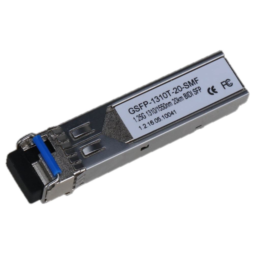Модуль оптичний GSFP GSFP-1310T-20-SMF 1Gb одномодовий 1310-1550 nm до 20 км Сірий (30848589)