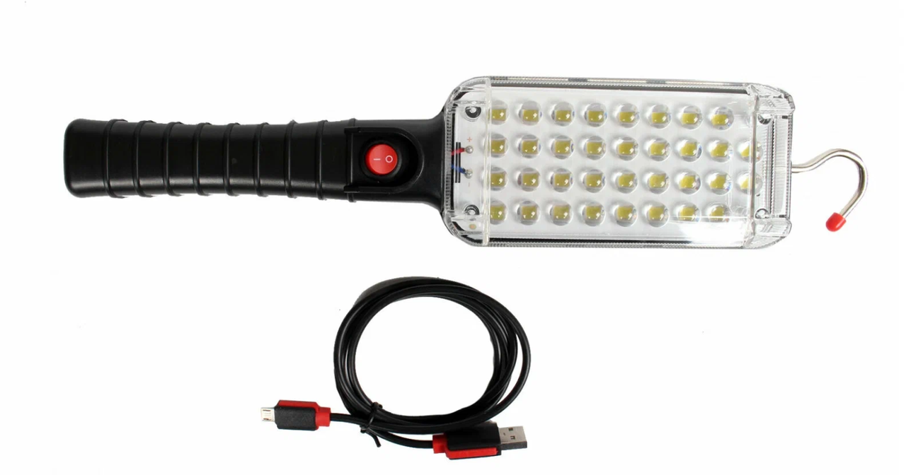 Світильник аварійного освітлення ZJ 859 60 LED з акумулятором (1729052187) - фото 5