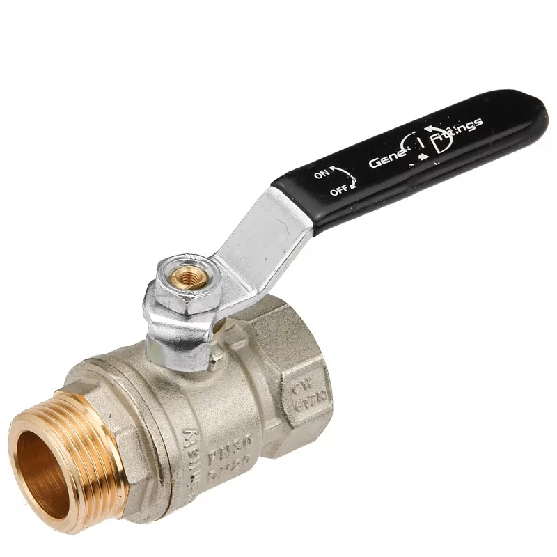 Шаровой кран General Fittings 1 1/2″ ВН прямой, латунь (7S00L2N141400A) Шаровой кран General Fittings 1 1/2″ ВН прямой, латунь (7S00L2N141400A)