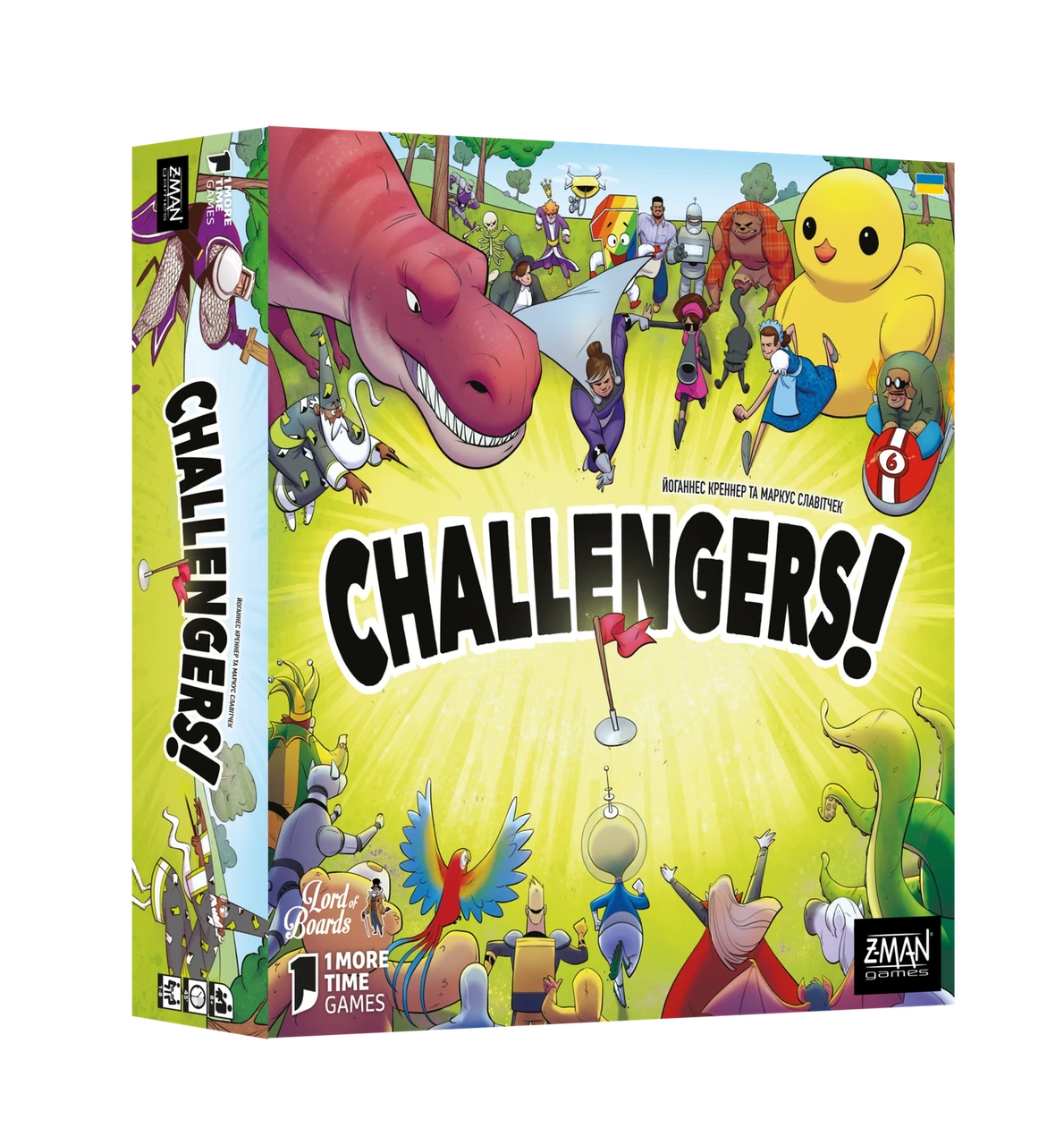 Настільна гра Challengers! українське видання укр. (2278855680)
