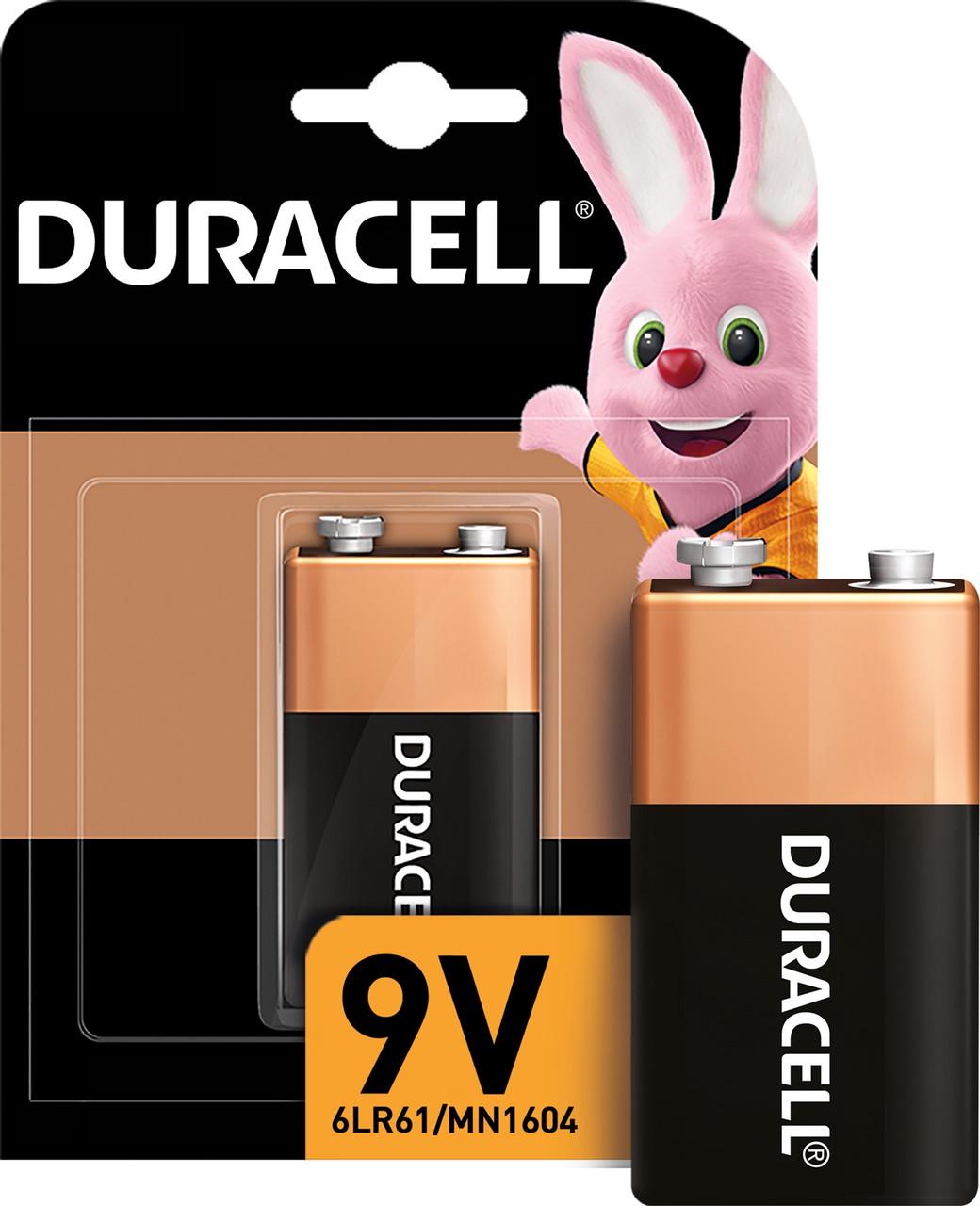 Батарейка Duracell 9V/6LR61 (11857267) - фото 3