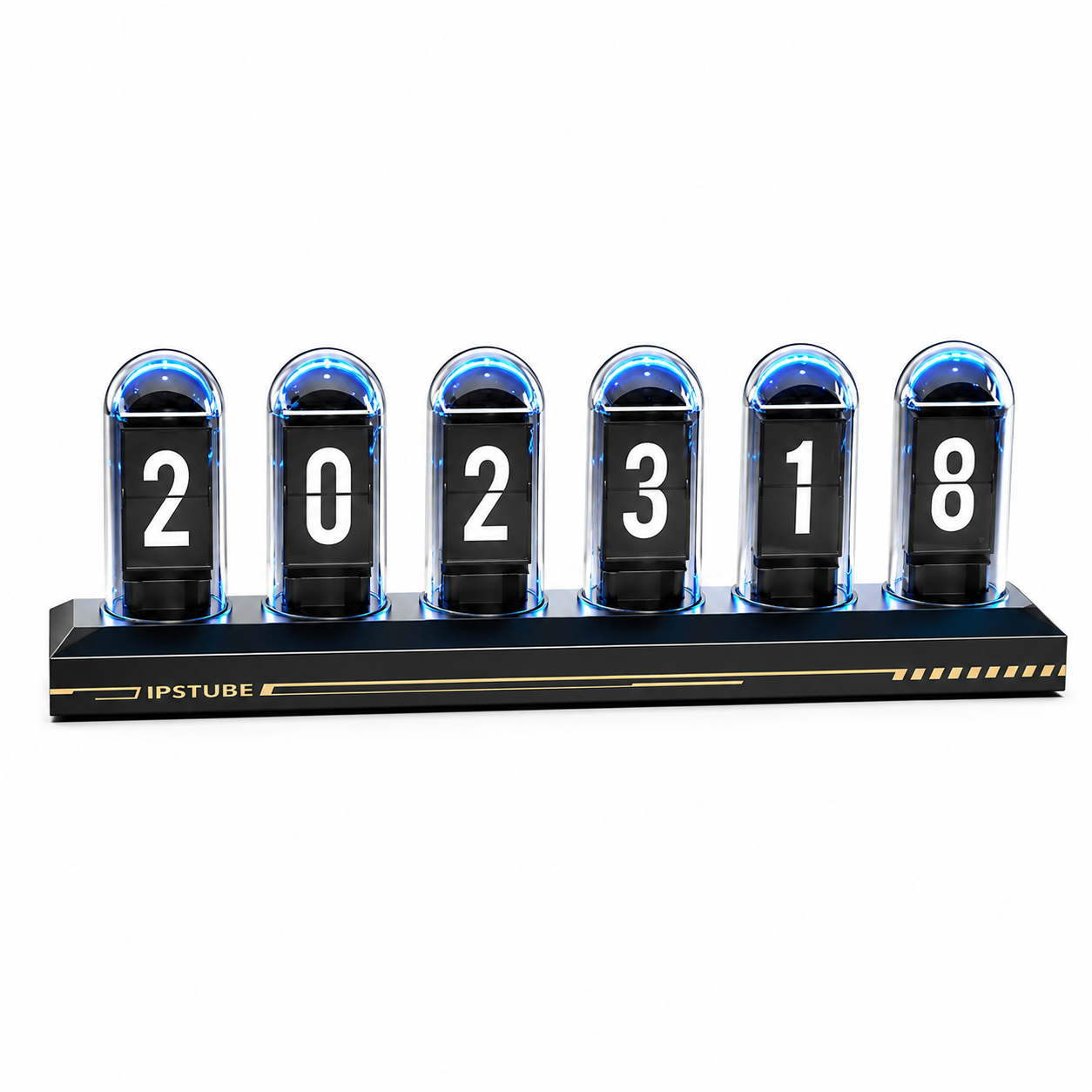 Часы цифровые RGB Nixie Tube Clock с IPS-дисплеем и Wi-Fi (1013-849-00)