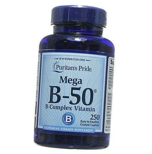 Витамины группы В Mega B-50 Complex 250 капс. (36367006)