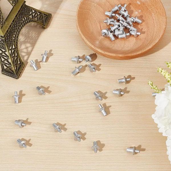 Заклепки для металла C00136-1 вытяжные 50 шт. 3,2 мм (C00136-1) - фото 7