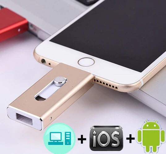 Флешка універсальна Flash USB Device для iPhone, Android, ноутбука 32 GB - фото 2