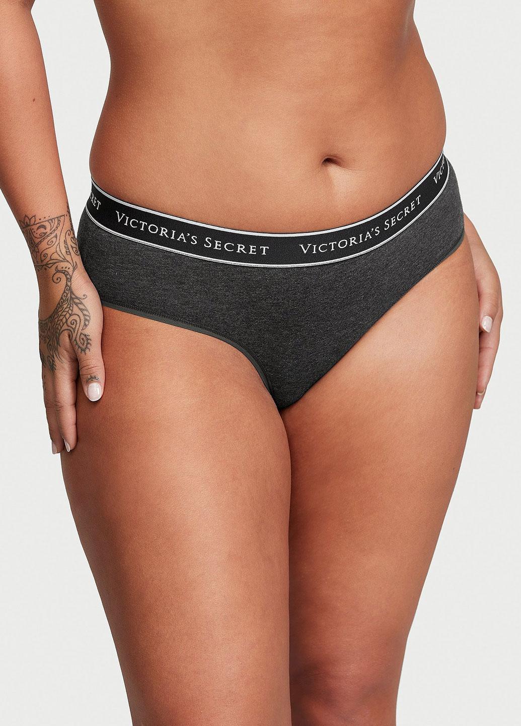 Трусики Victoria's Secret XS Серый (1440000415923QAEXS)