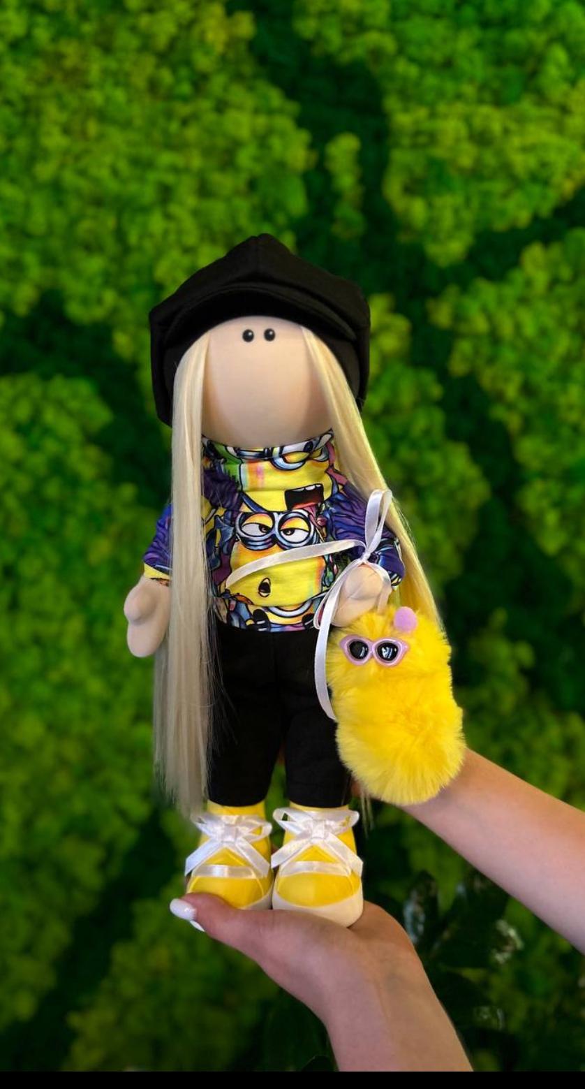 Лялька Тільда Сабріна ручної роботи (3711) - фото 2 Лялька Тільда Сабріна ручної роботи (3711) - фото 2