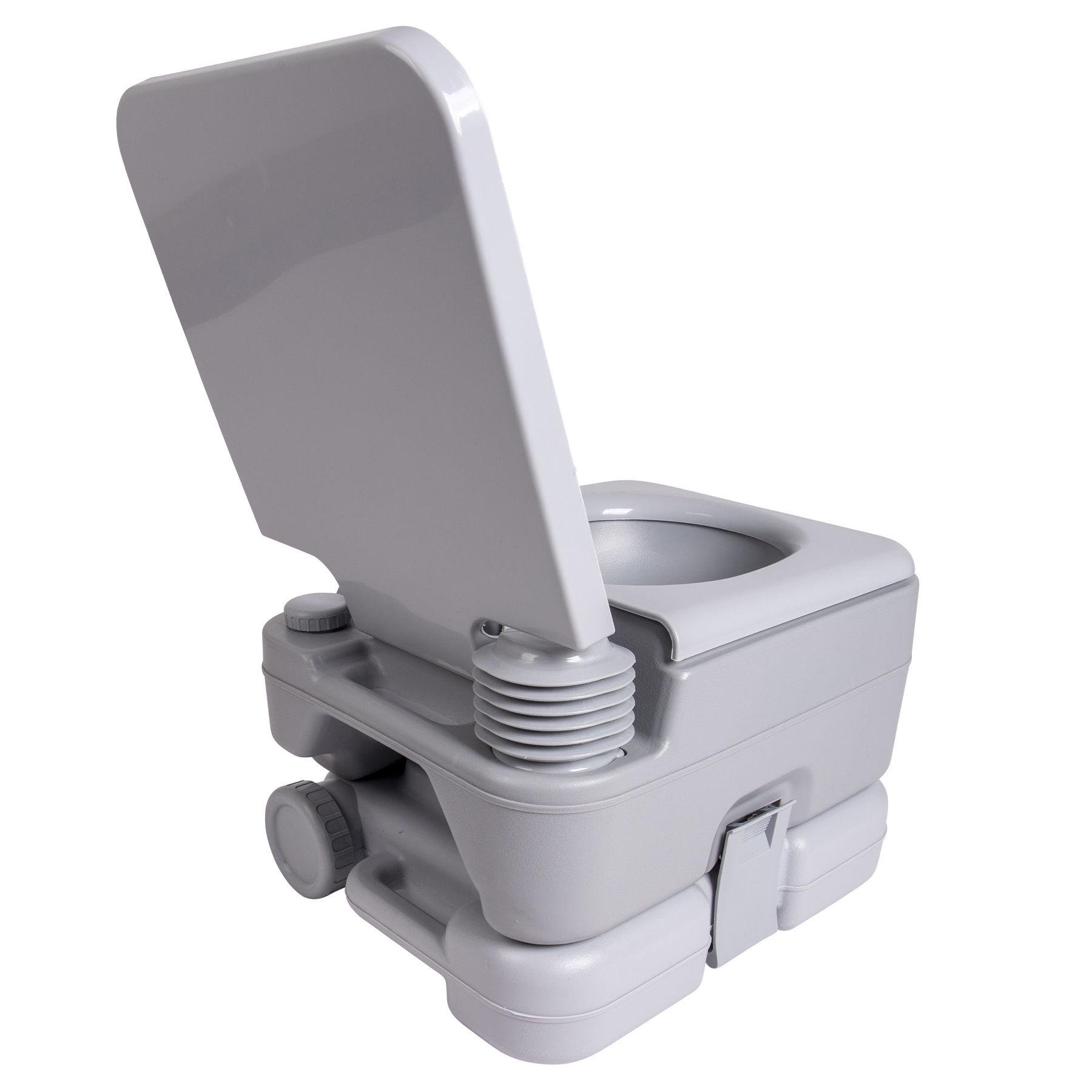 Биотуалет Bo-Camp Portable Toilet Flush 10 Liters Grey (5502825) - фото 3