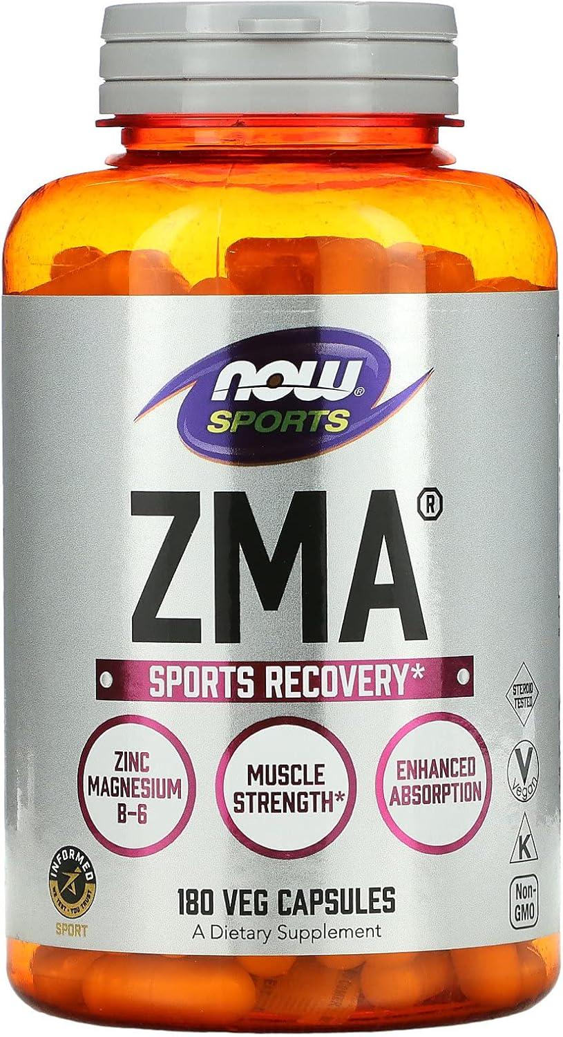 Витамины NOW ZMA R 800MG 180 капсул