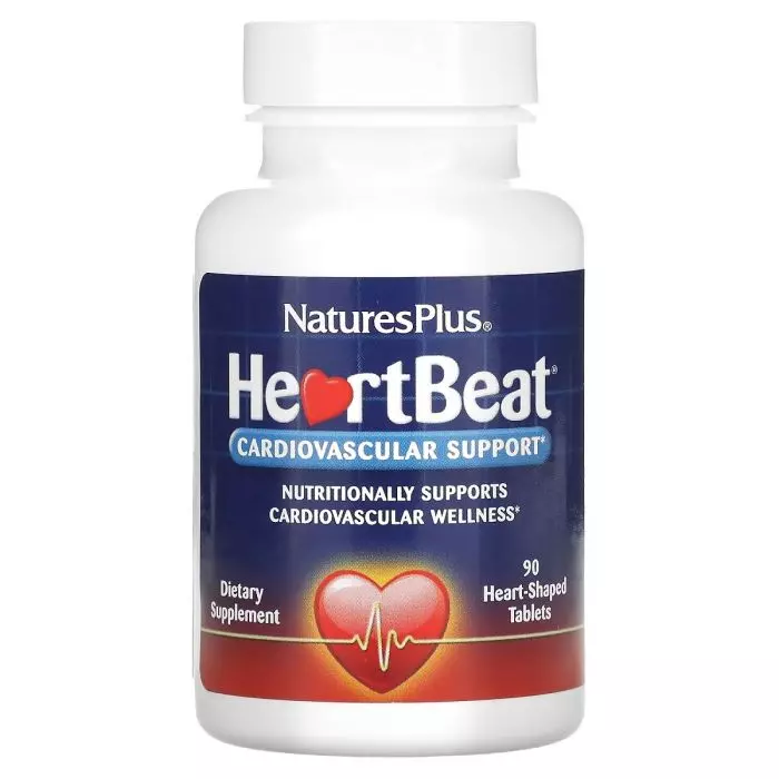 Комплекс для підтримки серцево-судинної системи Natures Plus Heart Beat 90 таблеток (NTP47421)