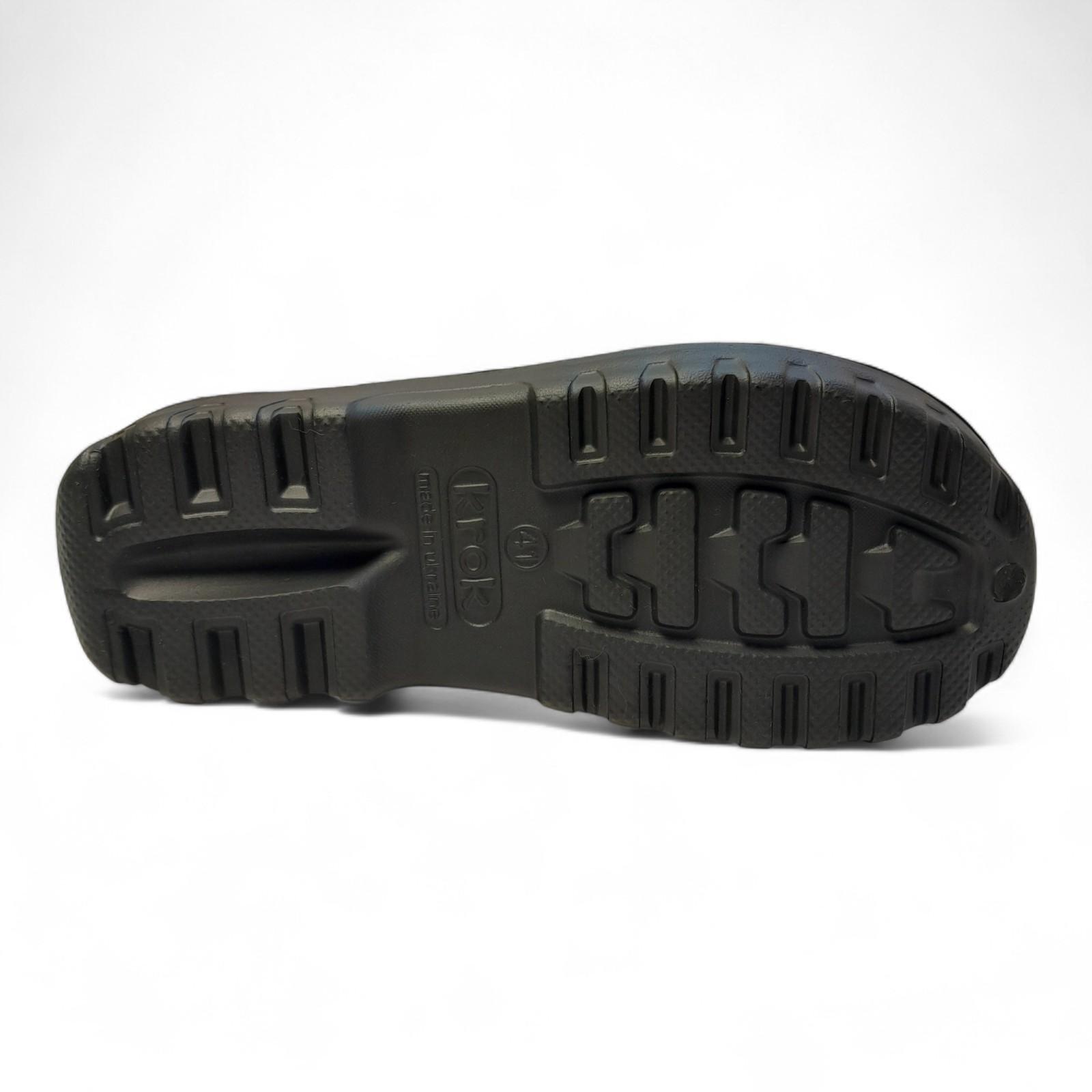 Галоши-сабо мужские утепленные Krok р. 44 28,5 см Черный (2798465645) - фото 4 Галоши-сабо мужские утепленные Krok р. 44 28,5 см Черный (2798465645) - фото 4