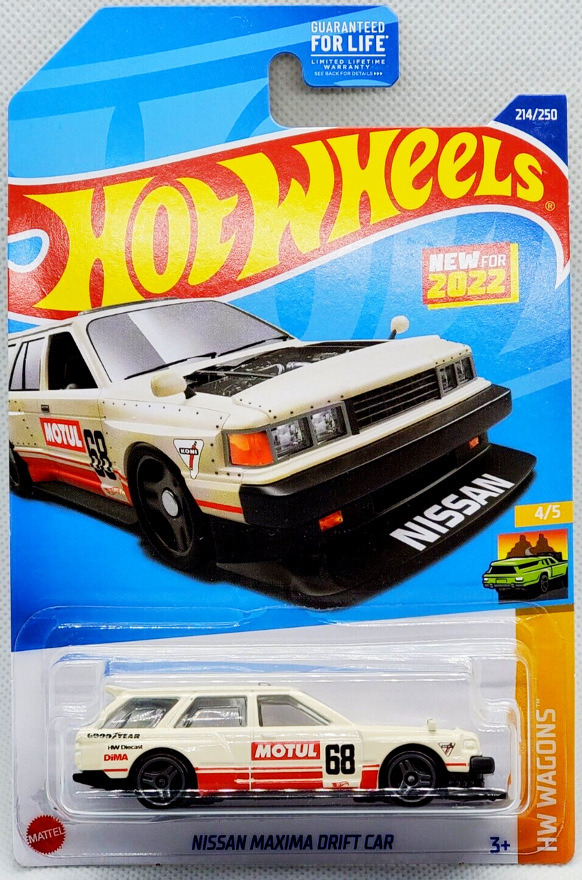 Игрушечная машинка Hot Wheels Nissan Maxima Drift Car 2022 Wagons №214 (HCT17)