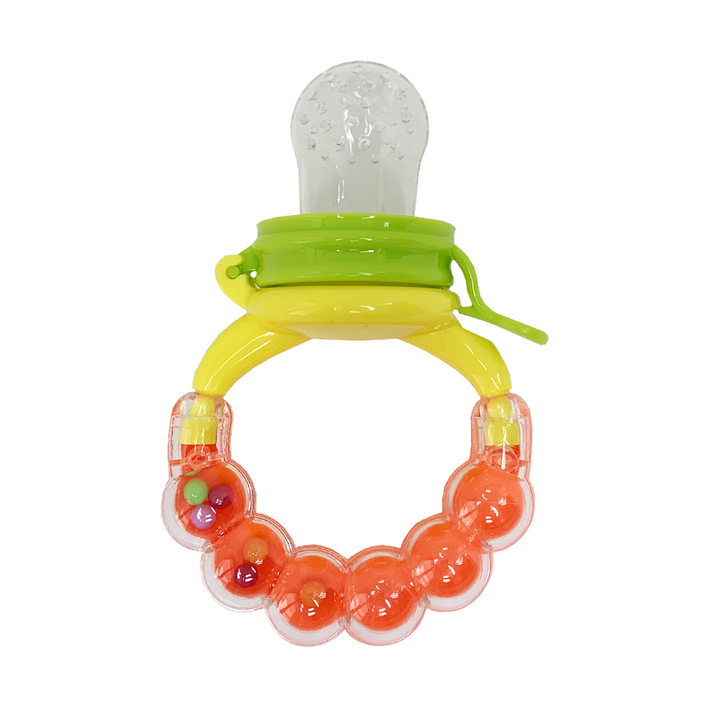 Ниблер с погремушкой Оранжевый (228) - фото 2 Ниблер с погремушкой Оранжевый (228) - фото 2