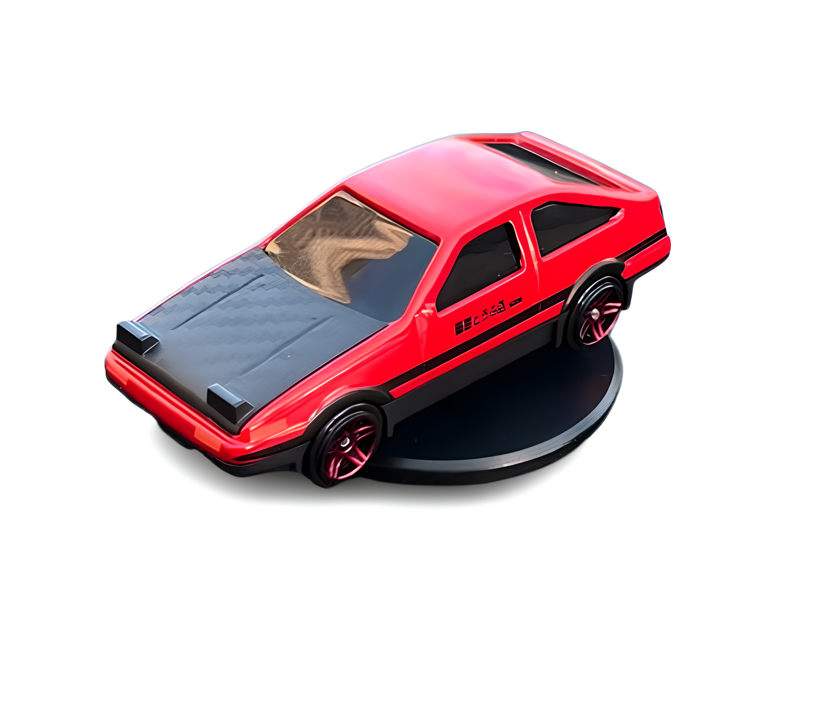 Аксессуар для автомобиля Toyota AE86 дрифт машинка на торпеду Красный