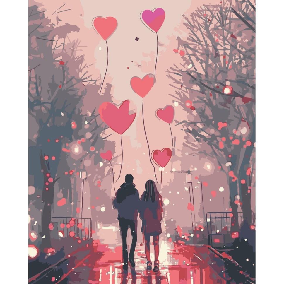 Картина по номерам ART CRAFT Романтическая прогулка 40x50 см (10167-AC)