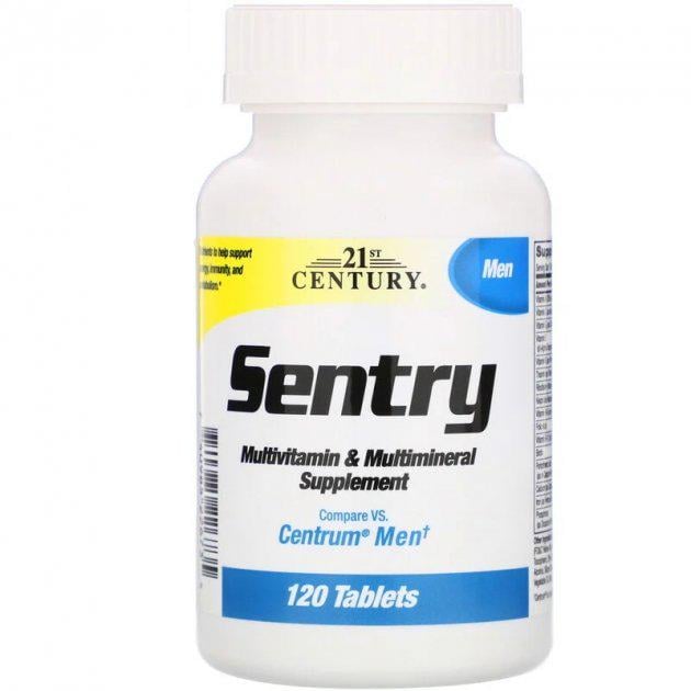 Вітаміни Sentry Multivitamin & Multimineral Supplement Men 120 таблеток