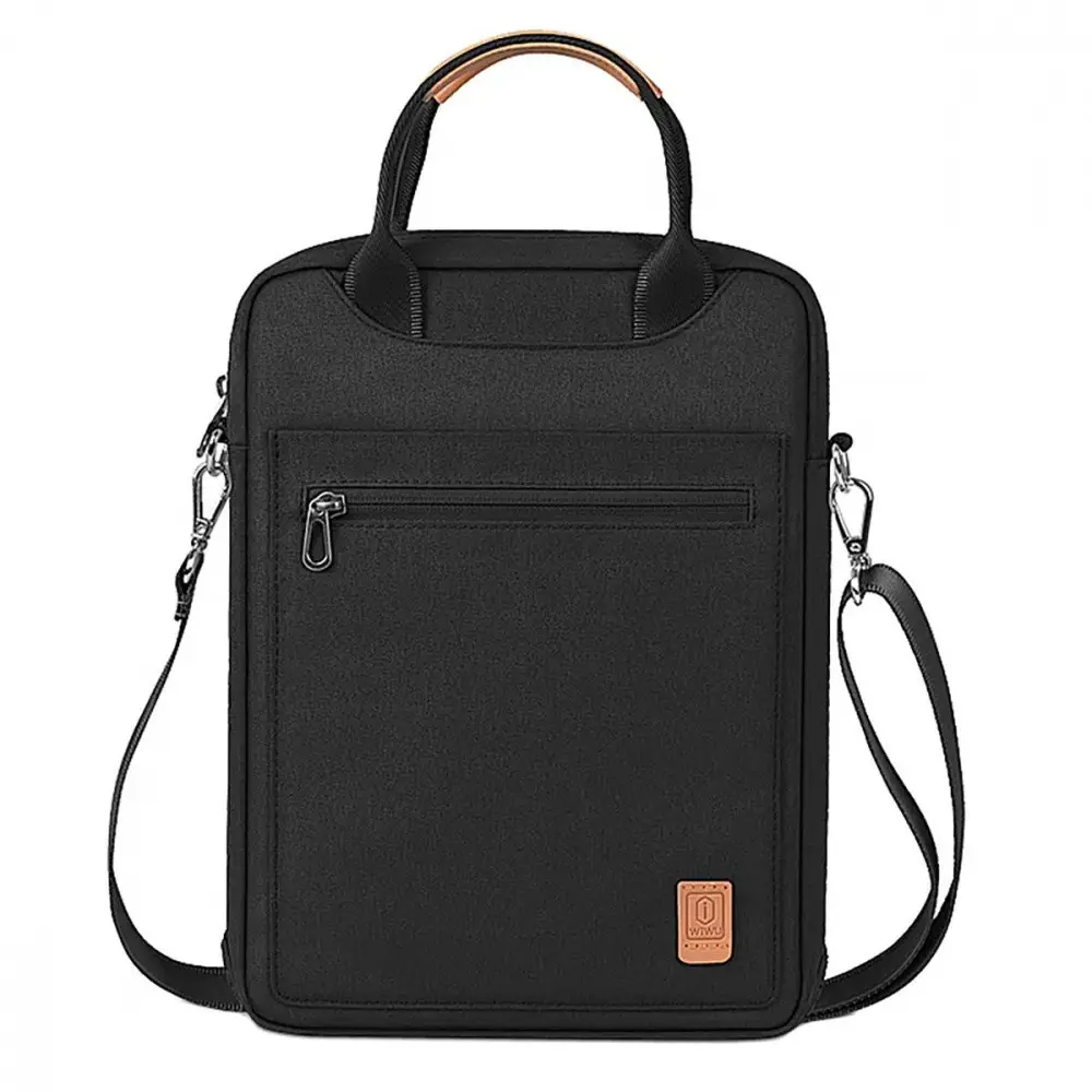 Сумка для ноутбуків WIWU Pioneer Tablet Bag із поліестеру із додатковими кишенями Чорний (47421)