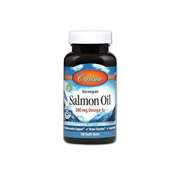 Жир лосося Carlson Labs Norwegian Salmon Oil 50 Soft Gels