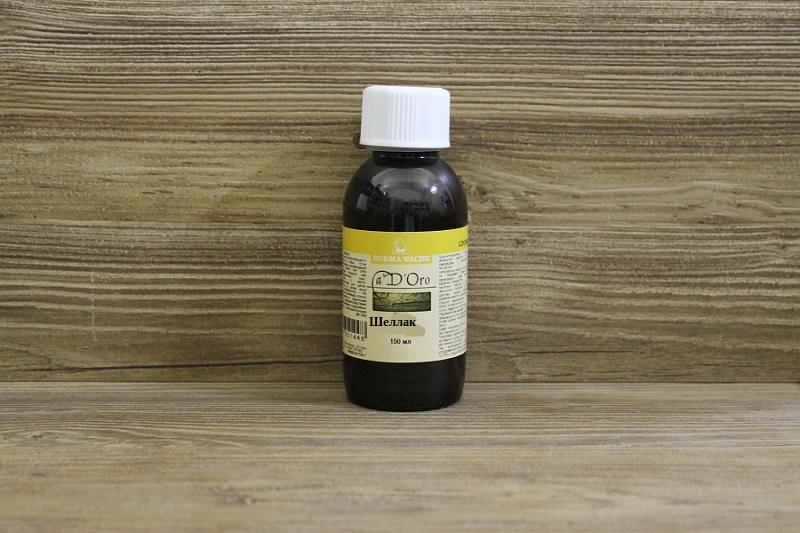 Шеллак з бурштином для поталі Borma Wachs Can d'Oro Line Natural Fixing Lacquer 150 мл