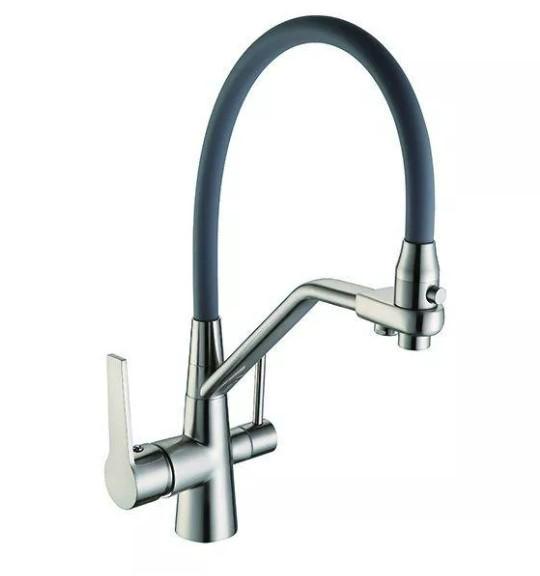 Змішувач для кухні Frap F4374-5 з виходом для питної води (57853) Змішувач для кухні Frap F4374-5 з виходом для питної води (57853)