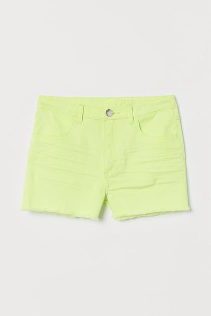 Шорты H&M 134 см Салатовый (797312)