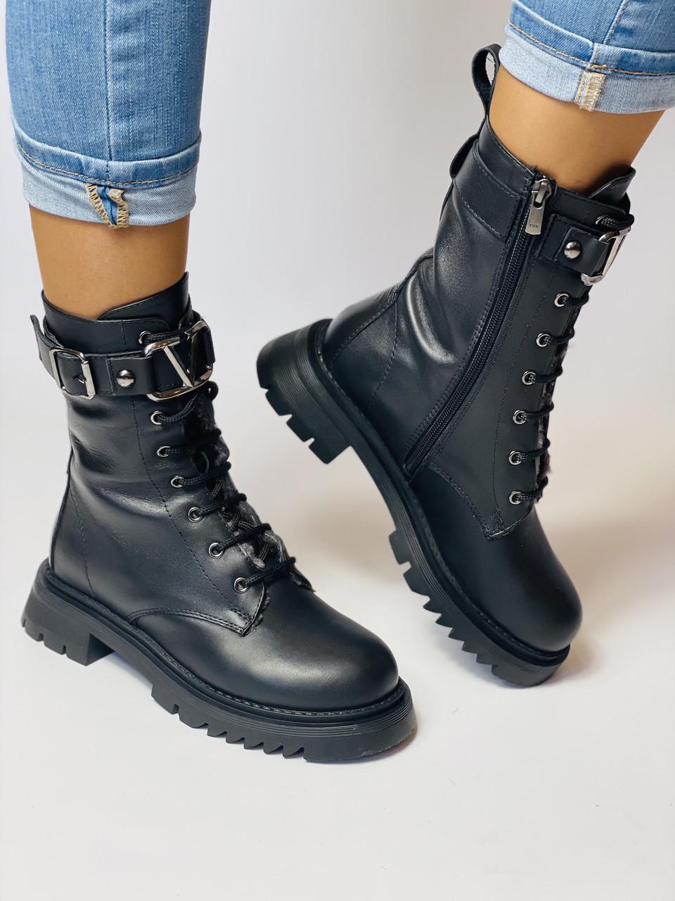 Ботинки женские зимние Evromoda р. 40 25,5 см Черный (2700) - фото 8 Ботинки женские зимние Evromoda р. 40 25,5 см Черный (2700) - фото 8