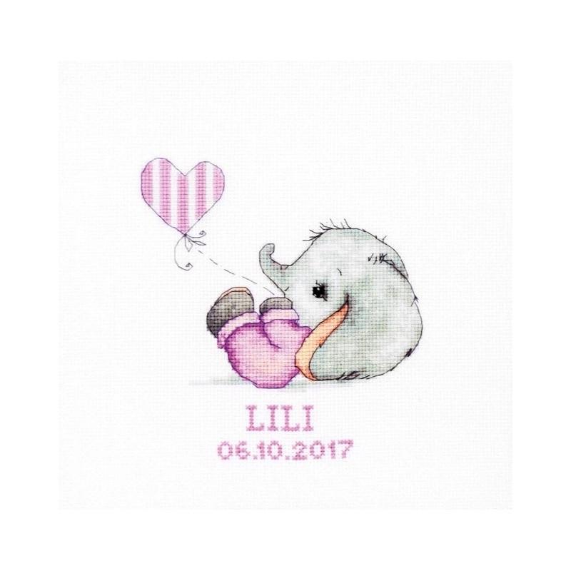 Набор для вышивания крестиком Luca-S B1133 Baby Girl (22599) Набор для вышивания крестиком Luca-S B1133 Baby Girl (22599)
