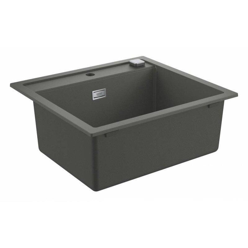 Мойка кухонная Grohe 31651AT0 гранитная прямоугольная 560x510 мм Серый (25977355)