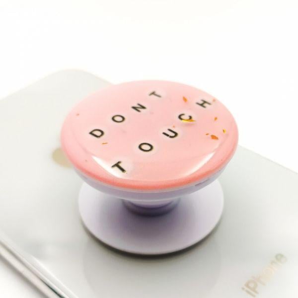 Держатель PopSocket Don’t Touch glitter (22558)