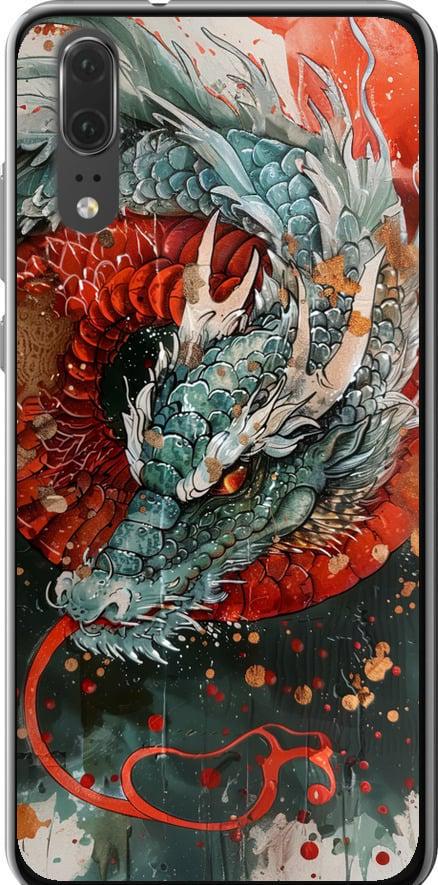 Чехол на Huawei P20 Стихия огня (6101u-1396-42517)