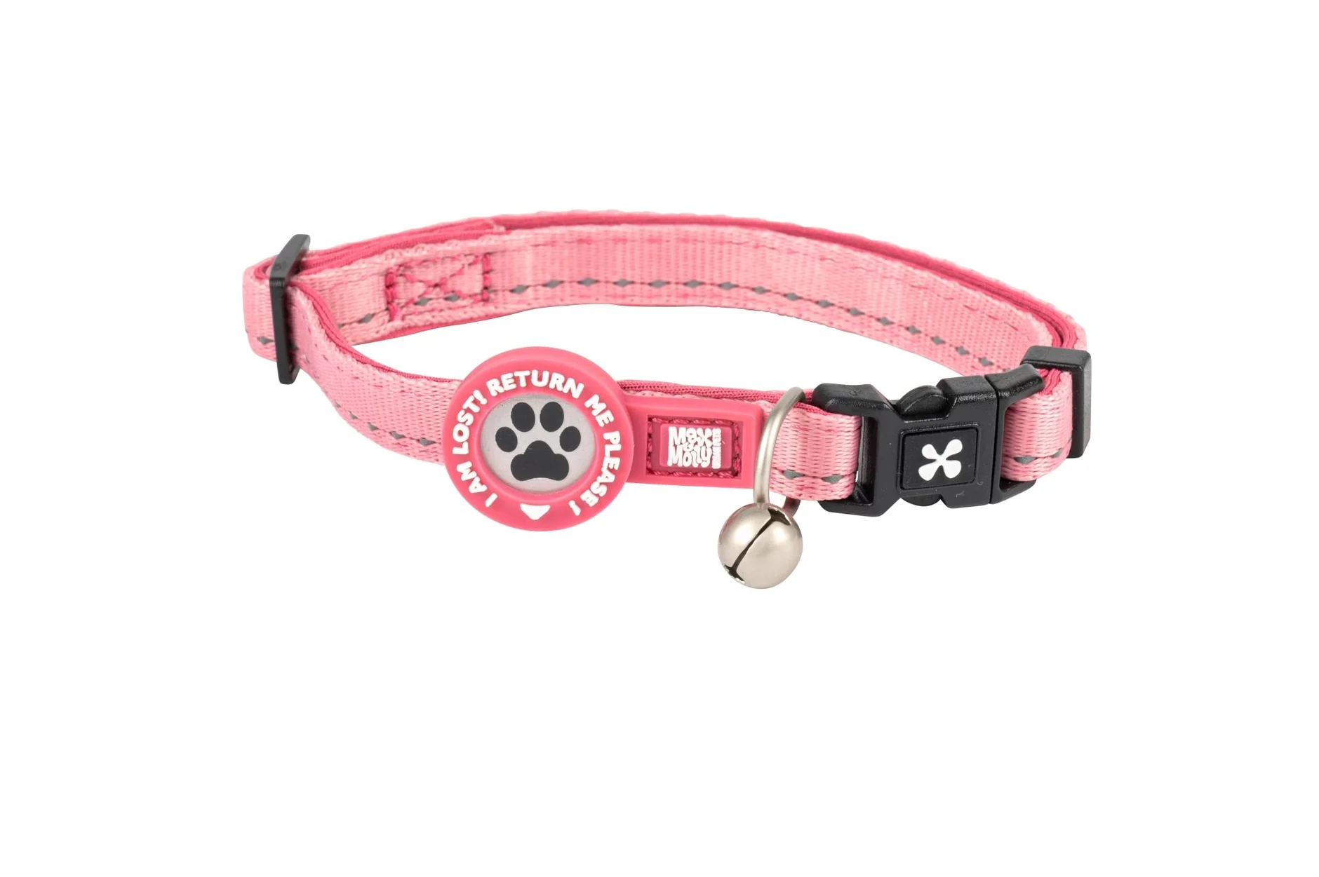 Ошейник для кошек Max & Molly Smart ID Cat Collar Matrix 2.0 One Size Rose (304021) - фото 1 Ошейник для кошек Max & Molly Smart ID Cat Collar Matrix 2.0 One Size Rose (304021) - фото 1