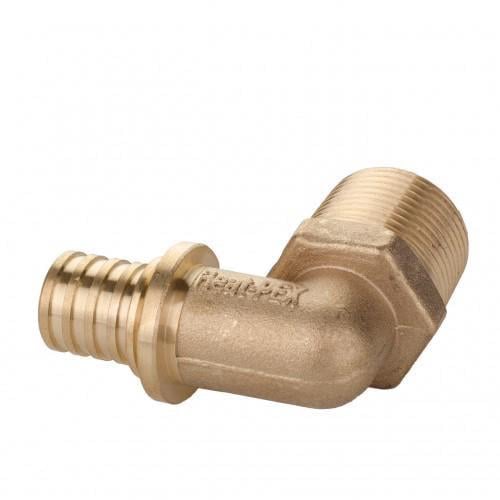 Уголок с наружной резьбой Heat-PEX ⌀ 20 мм x 1/2" (EVO2007201)