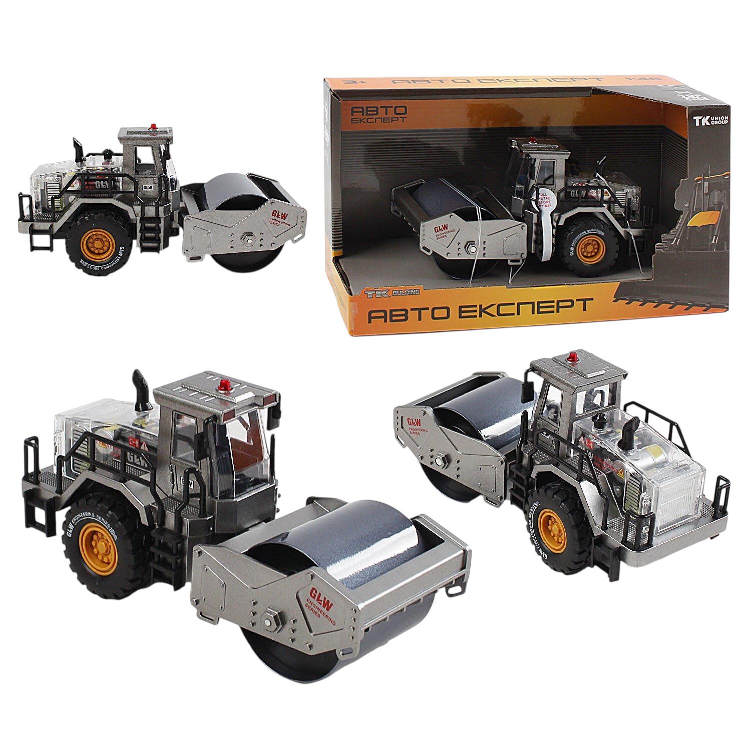 Машинка металопластикова Спецтехніка TK Union Group Авто Експерт TK-31090 Бетономішалка в коробці (114333) - фото 2 Машинка металопластикова Спецтехніка TK Union Group Авто Експерт TK-31090 Бетономішалка в коробці (114333) - фото 2