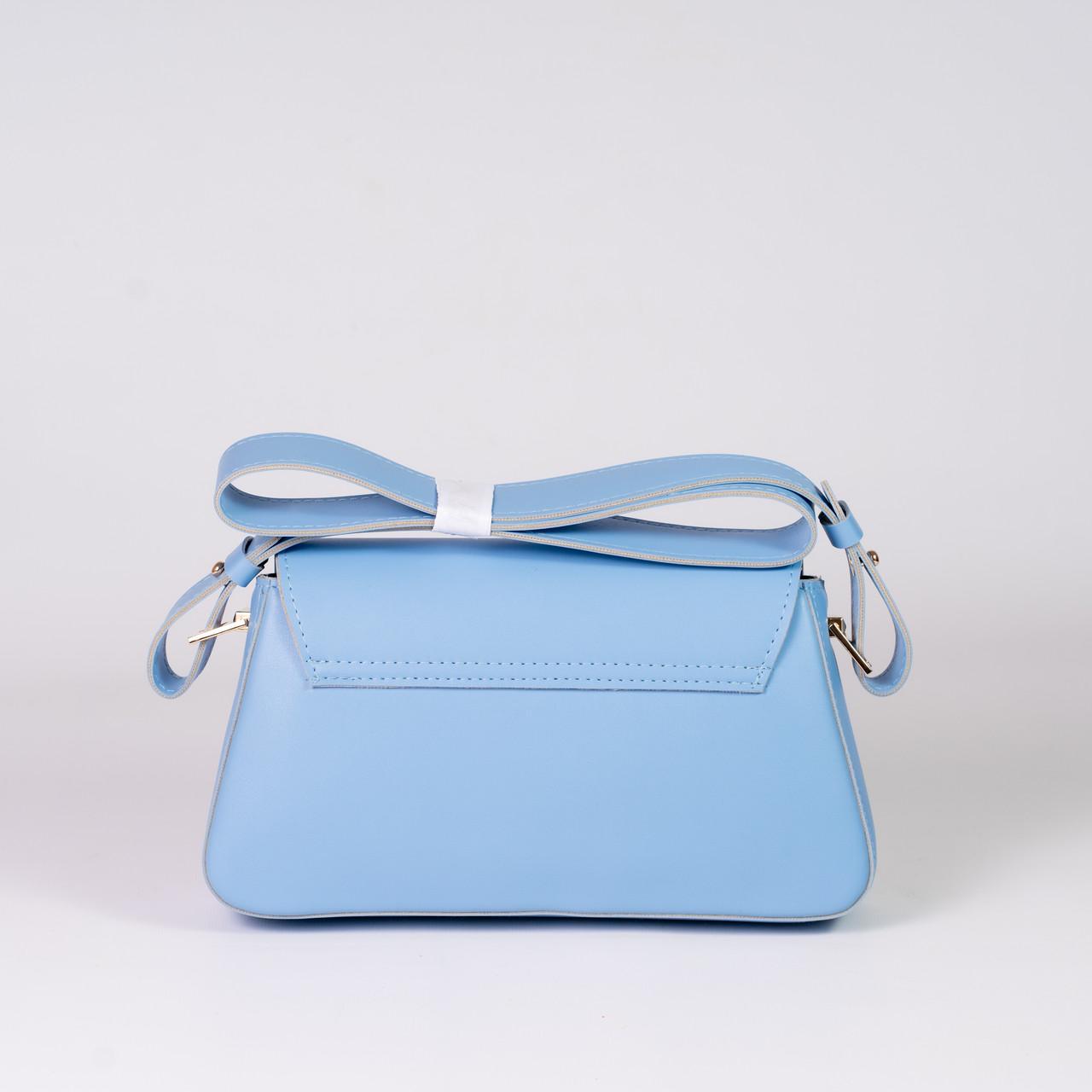 Сумка жіноча багет XENIA № 26-24 Блакитний - фото 2 Сумка жіноча багет XENIA № 26-24 Блакитний - фото 2