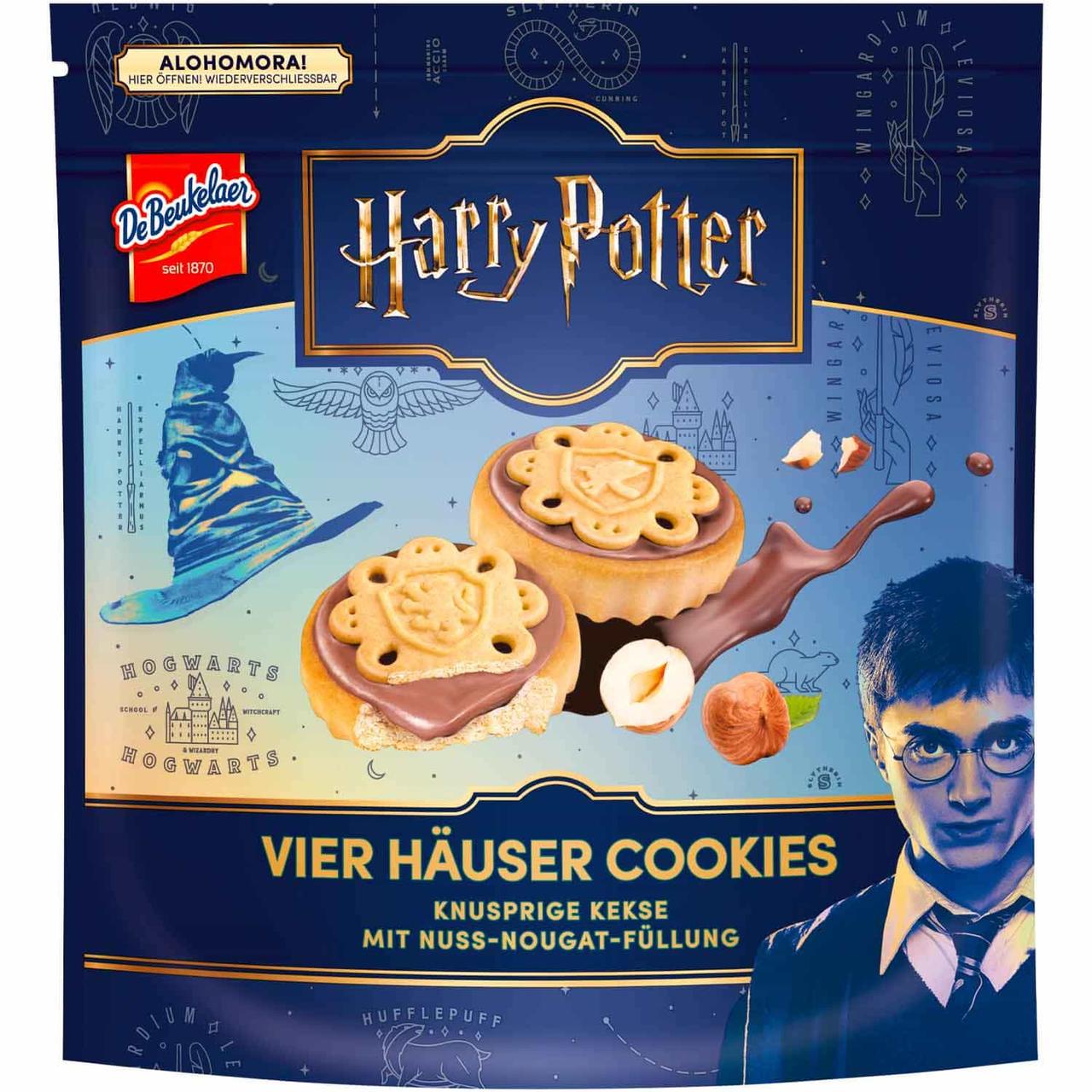 Печиво De Beukelaer Harry Potter Vier Häuser Cookies 172 г (2702800133)