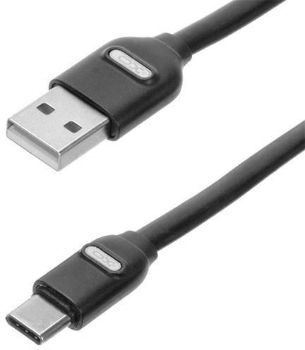 Кабель интерфейсный Xo NB150 USB-Type-C 1 м Black (27520)
