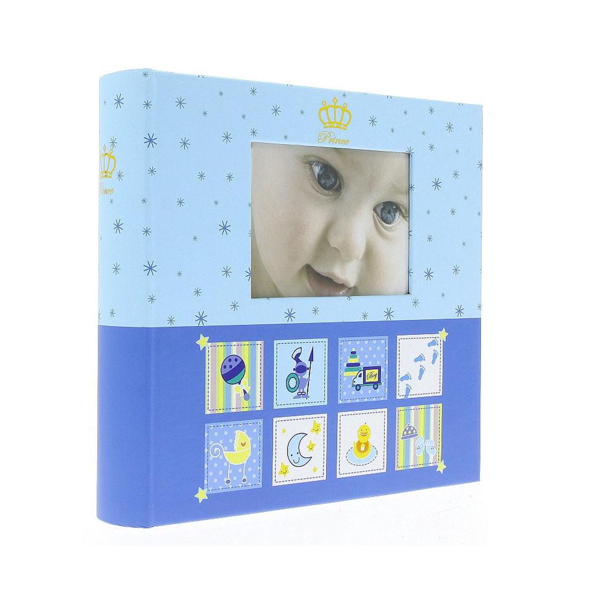Фотоальбом Gedeon KD46200WB BABY-3 10x15 см 200 фото Blue