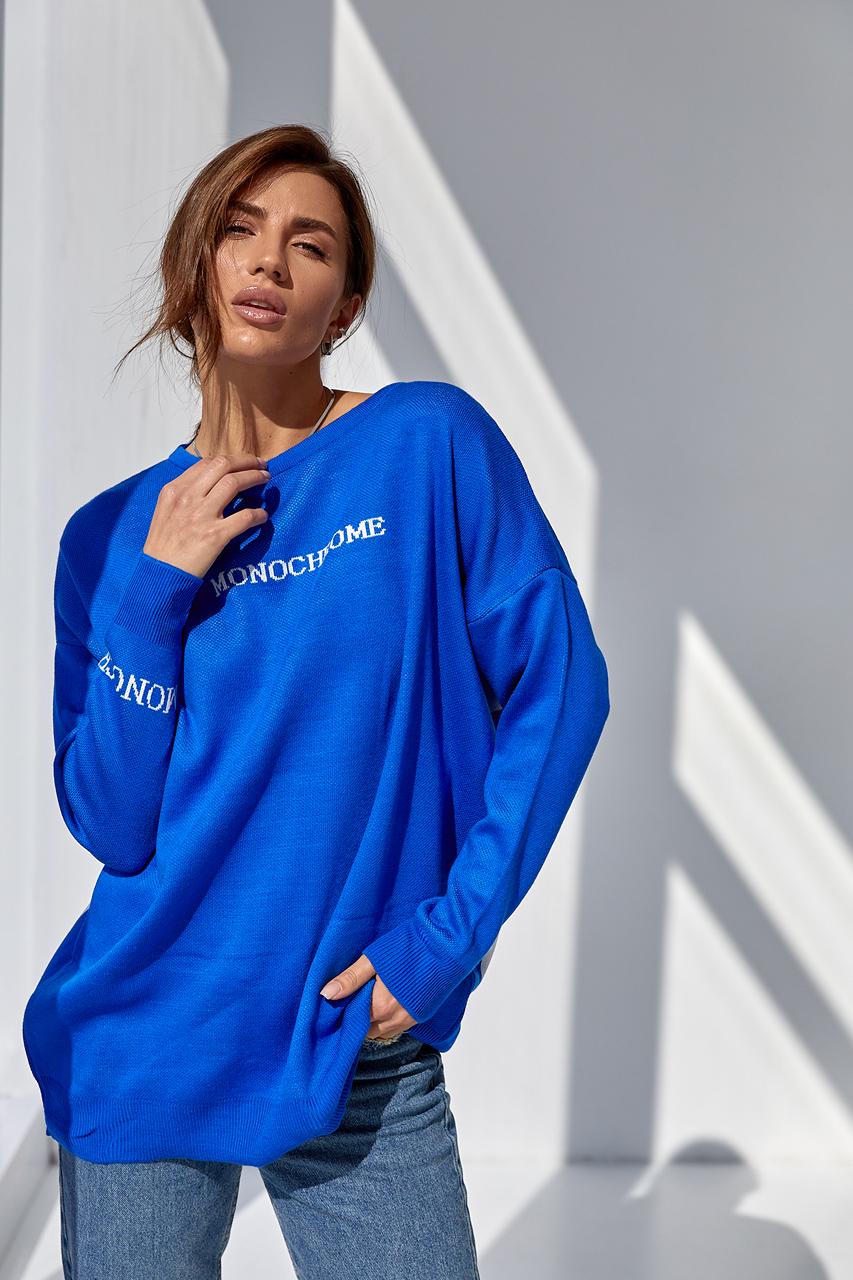 Кофта жіноча "Monochrome" M Синій (9442228)