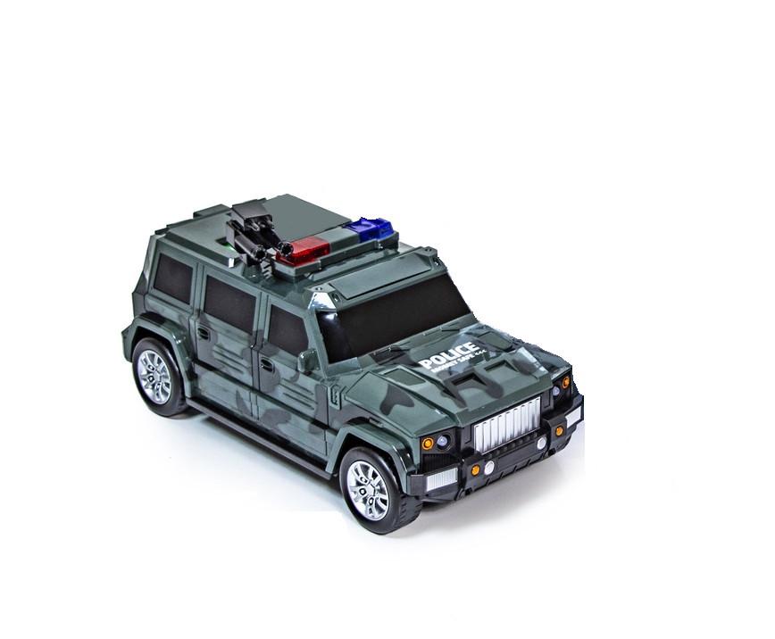 Дитяча скарбничка-сейф для грошей обертається Машинка Хакі