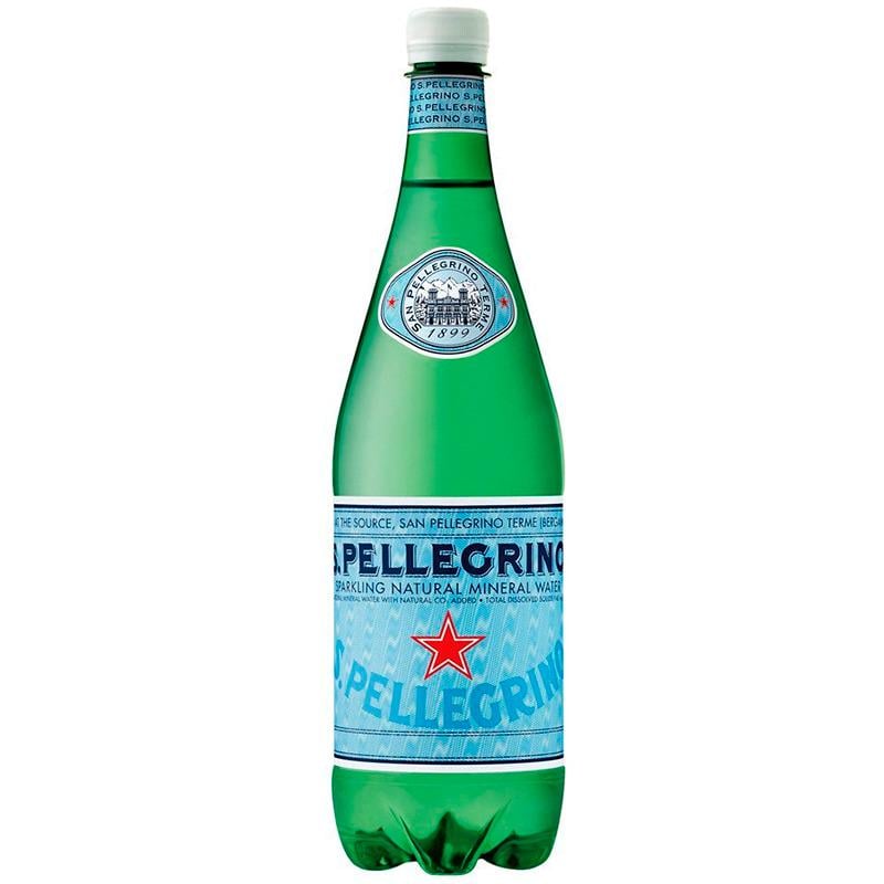 Вода минеральная газированная San Pellegrino 1 л 6 шт. (18146)