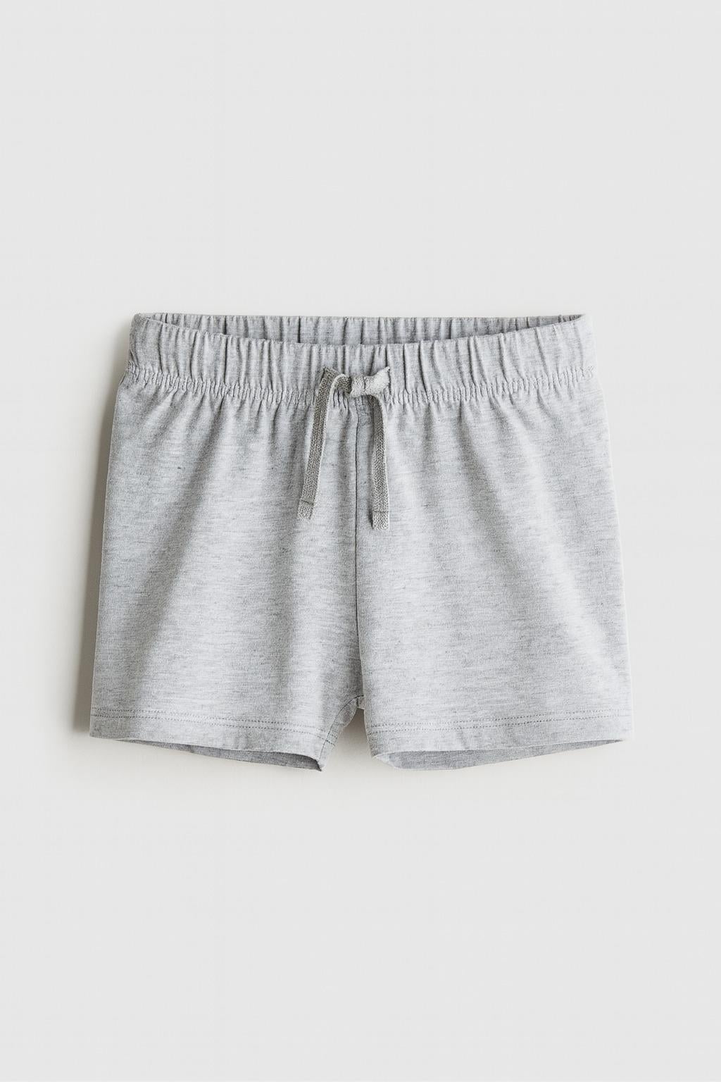 Шорты H&M 1145948 62 см Серый меланж Шорты H&M 1145948 62 см Серый меланж