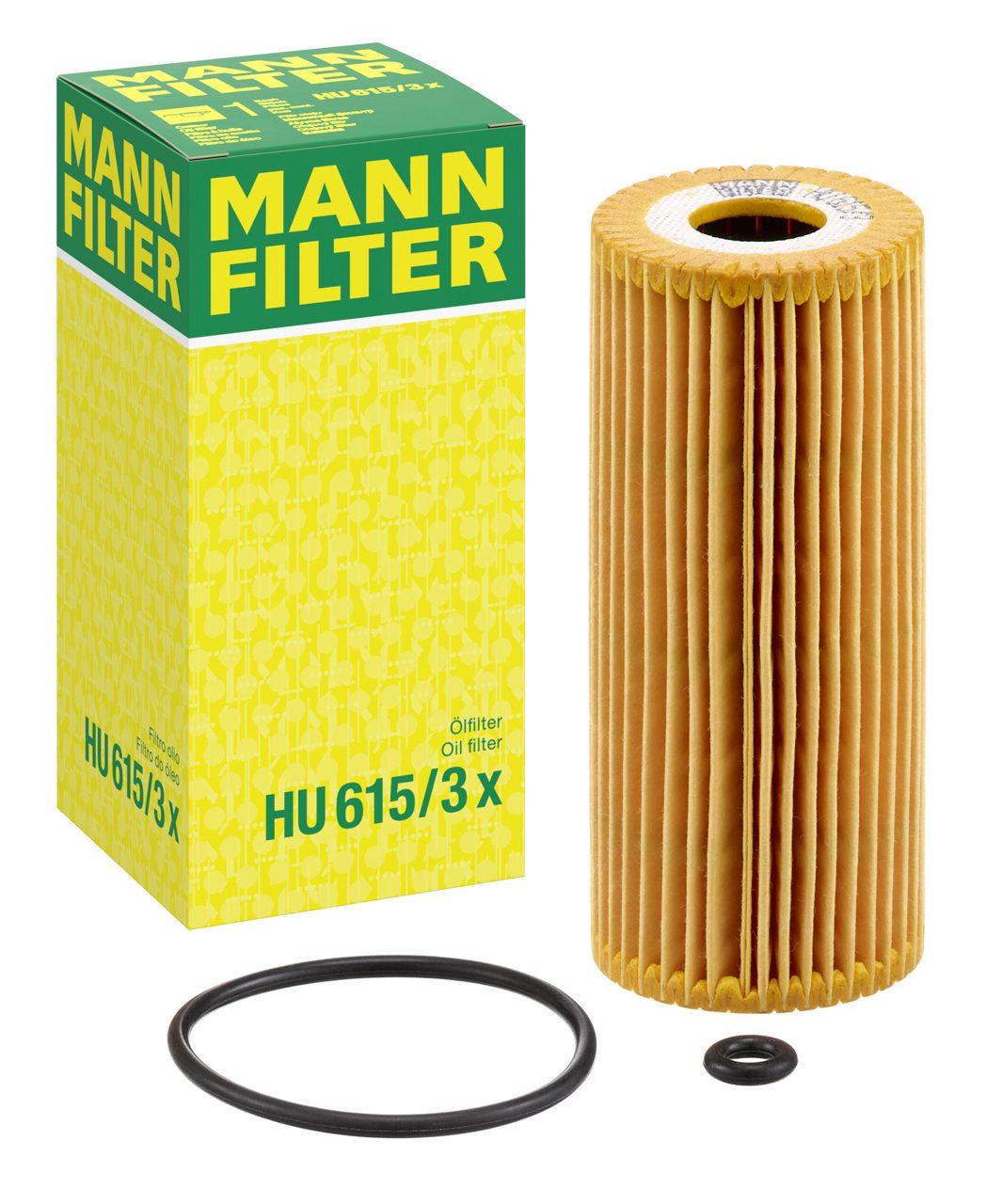 Фильтр смазки Mann-Filter (HU615/3X)