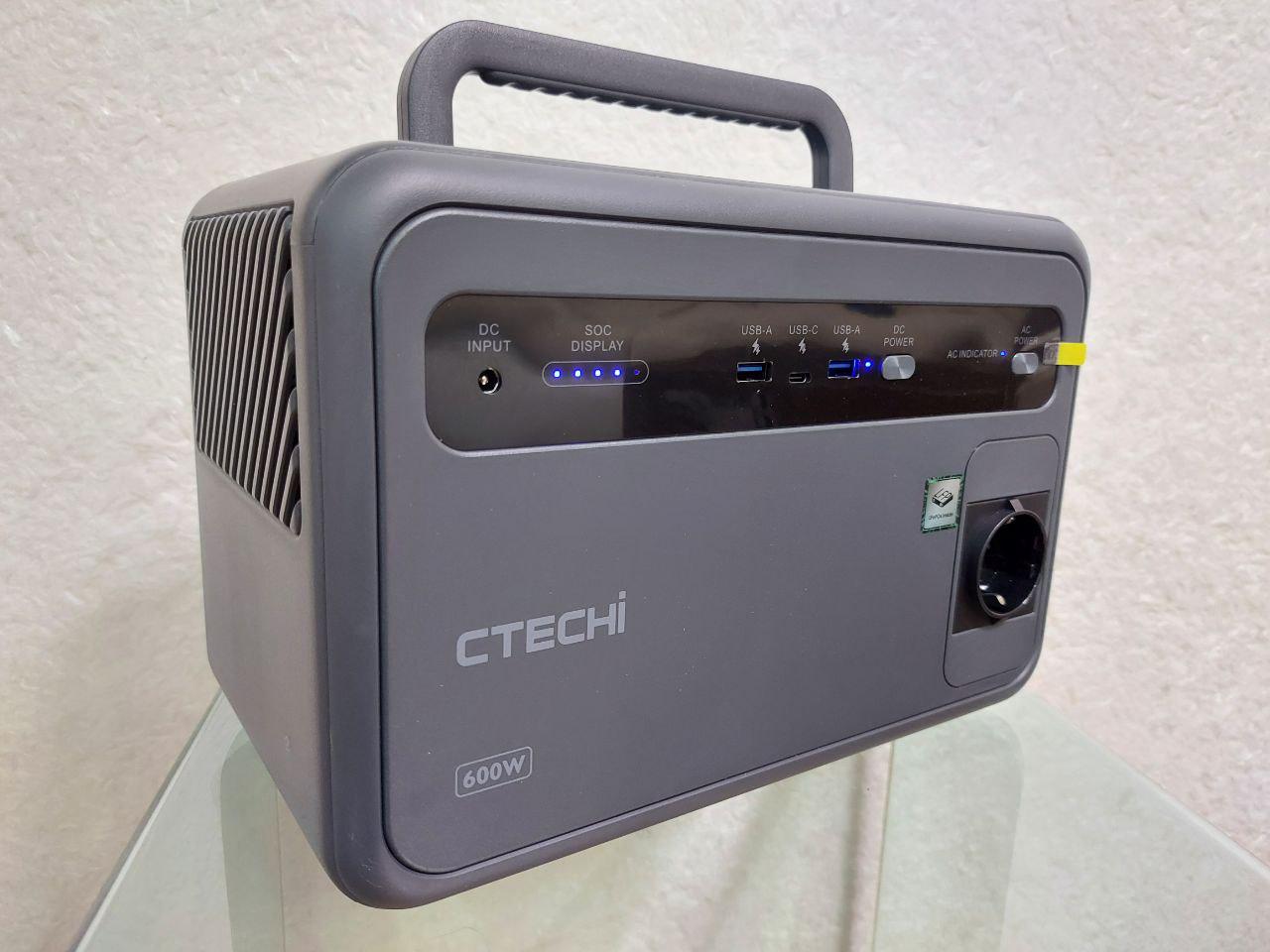 Зарядная станция CTECHi PPS-GT600 600W/384Wh (GT600) - фото 2 Зарядная станция CTECHi PPS-GT600 600W/384Wh (GT600) - фото 2