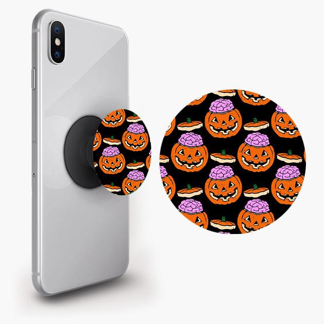 Попсокет для телефону PopSockets Тікви Чорний (pop2) - фото 3