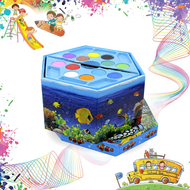 Набір для дитячої творчості та малювання Painting Set Blue 46 пр.