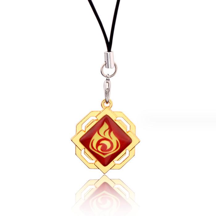 Кулон Піро Genshin Impact v3 (20677)