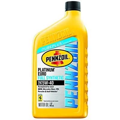 Моторне масло Pennzoil Platinum Euro 5W-40 0,946 л (550040834)