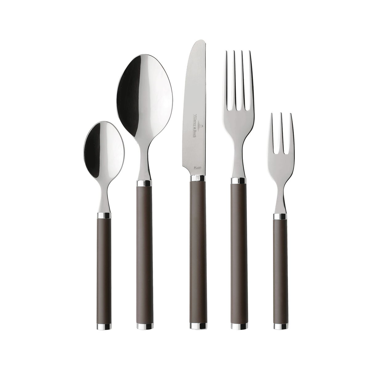 Набор столовых приборов Villeroy & Boch Play! Chocolate Brown 30 предметов (1263649053)