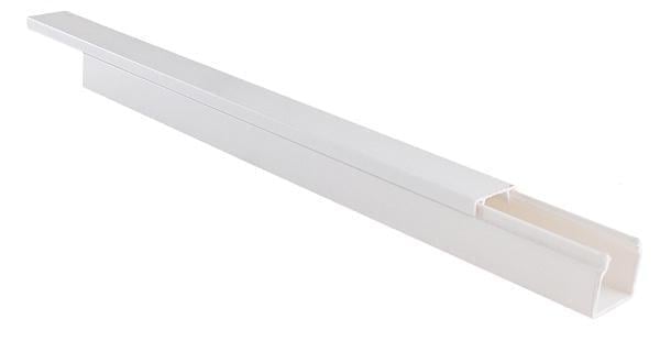 Канал кабельный АСКО-УКРЭМ 10x10 мм 2 пог. м ПВХ Белый (A0070010023)