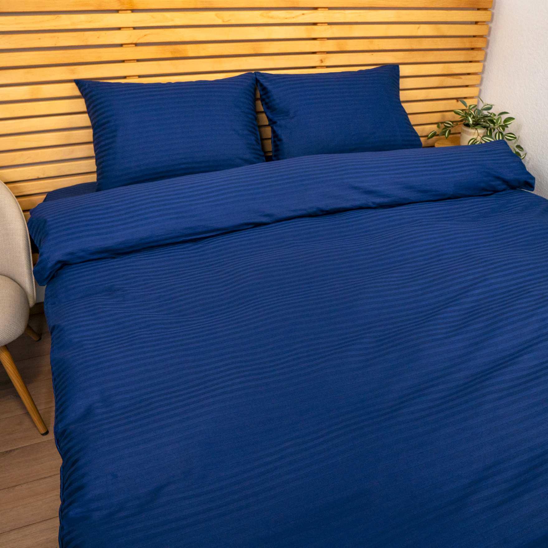 Наволочка YouStar 125 г/м2 страйп сатин 70х70 см 1 шт. Синий (nav-sst-70x70-dblue) - фото 3 Наволочка YouStar 125 г/м2 страйп сатин 70х70 см 1 шт. Синий (nav-sst-70x70-dblue) - фото 3